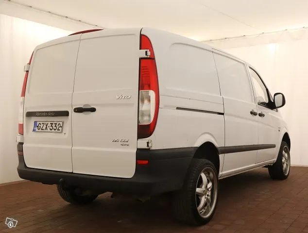 Mercedes-Benz Vito 115CDI 4x4-2,7/32KB normaali A1 - Kiinteä korko 5,99% + kulut - Webasto, Neliveto, Ilmastointi - Ilmainen kotiintoimitus Image 2